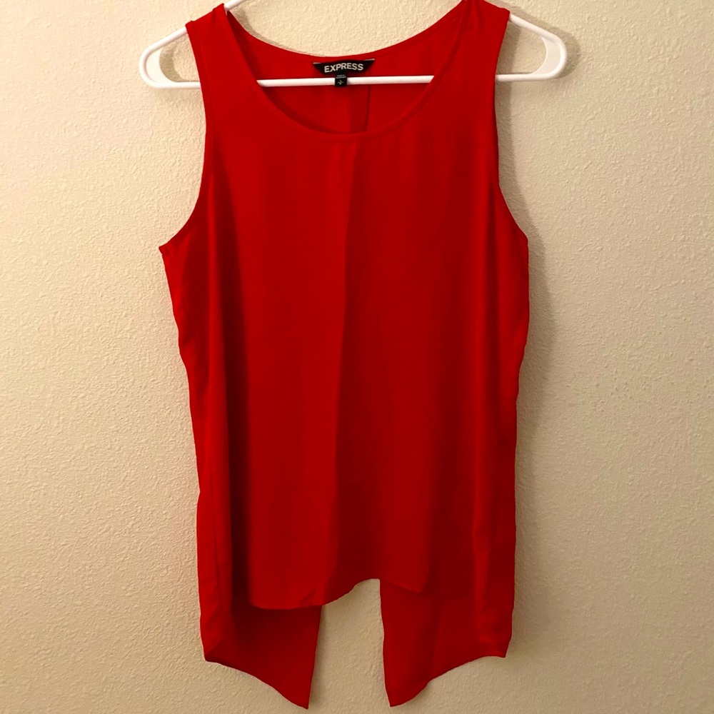 Black Slit Red Top